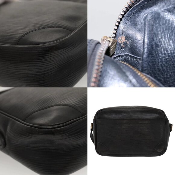 LOUIS VUITTON Epi Trocadero 23 Shoulder Bag Black M52302 LV Auth KD423 - Picture 14 of 14